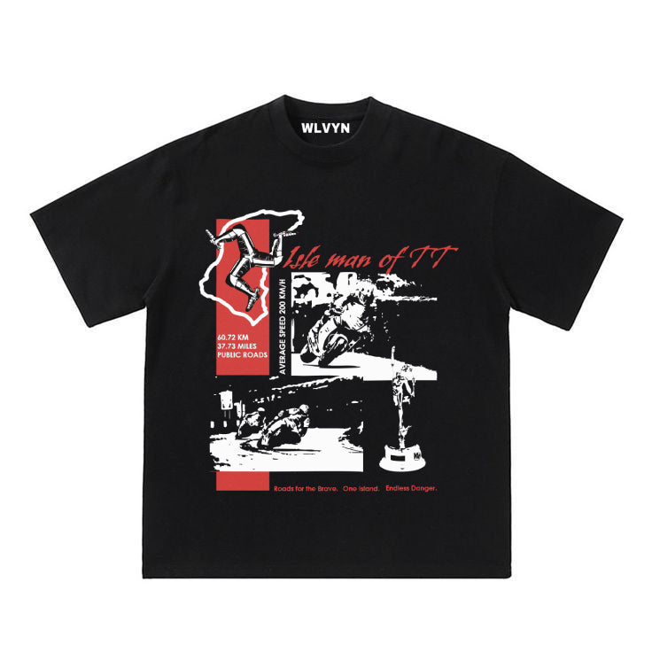 ISLE MAN TT OVERSIZED TSHIRT