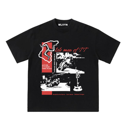 ISLE MAN TT OVERSIZED TSHIRT
