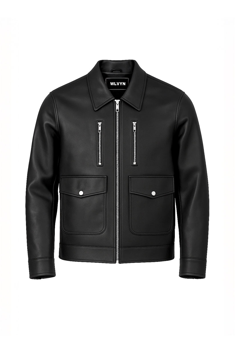 FREDRICK-12 LEATHER JACKET