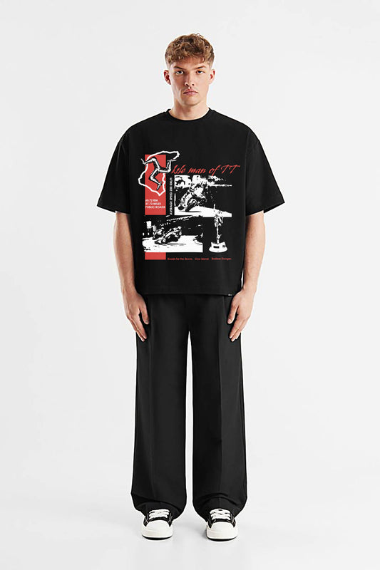 ISLE MAN TT OVERSIZED TSHIRT